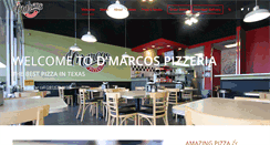 Desktop Screenshot of dmarcospizzeria.com